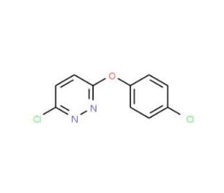 3-Chloro-6-(4-chlorophenoxy)pyridazine (CAS 69025-13-4) - chemical structure image