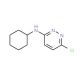 3-Chloro-6-cyclohexylaminopyridazine (CAS 1014-77-3) - chemical structure image