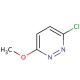 3-Chloro-6-methoxypyridazine (CAS 1722-10-7) - chemical structure image