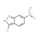 3-Chloro-6-nitro-1H-indazole (CAS 50593-68-5) - chemical structure image