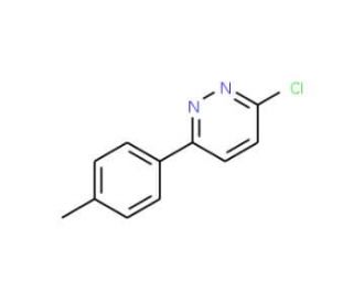 3-Chloro-6-p-tolylpyridazine (CAS 2165-06-2) - chemical structure image