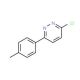 3-Chloro-6-p-tolylpyridazine (CAS 2165-06-2) - chemical structure image