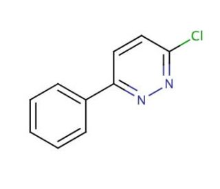 3-Chloro-6-phenylpyridazine (CAS 20375-65-9) - chemical structure image