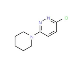 3-Chloro-6-piperidin-1-yl-pyridazine (CAS 1722-11-8) - chemical structure image