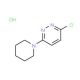 3-chloro-6-piperidin-1-ylpyridazine hydrochloride (CAS 1722-11-8 (non-salt)) - chemical structure image