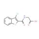[(3-Chloro-benzo[b]thiophene-2-carbonyl)-amino]-acetic acid - chemical structure image