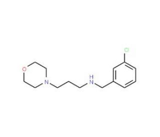 (3-Chloro-benzyl)-(3-morpholin-4-yl-propyl)-amine - chemical structure image