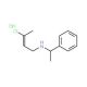 (3-Chloro-but-2-enyl)-(1-phenyl-ethyl)-amine hydrochloride - chemical structure image
