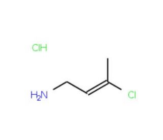 3-Chloro-but-2-enylamine hydrochloride - chemical structure image