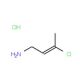 3-Chloro-but-2-enylamine hydrochloride - chemical structure image