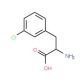 3-Chloro-DL-phenylalanine (CAS 1956-15-6) - chemical structure image