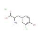 3-Chloro-L-Tyrosine Hydrochloride (CAS 35608-63-0) - chemical structure image