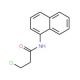 3-chloro-N-1-naphthylpropanamide (CAS 22302-59-6) - chemical structure image