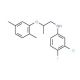 3-Chloro-N-[2-(2,5-dimethylphenoxy)propyl]-4-fluoroaniline - chemical structure image