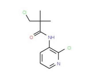 3-Chloro-N-(2-chloro-3-pyridinyl)-2,2-dimethylpropanamide - chemical structure image