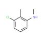3-Chloro-N,2-dimethylaniline (CAS 41456-52-4) - chemical structure image