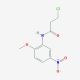 3-chloro-N-(2-methoxy-5-nitrophenyl)propanamide - chemical structure image