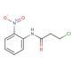 3-chloro-N-(2-nitrophenyl)propanamide - chemical structure image