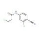 3-chloro-N-(3-chloro-4-cyanophenyl)propanamide - chemical structure image
