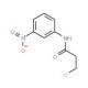 3-chloro-N-(3-nitrophenyl)propanamide - chemical structure image