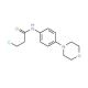 3-Chloro-N-(4-morpholinophenyl)propanamide - chemical structure image