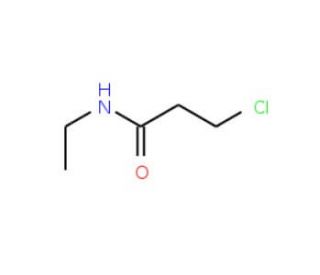 3-chloro-N-ethylpropanamide (CAS 4269-31-2) - chemical structure image