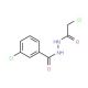 3-chloro-N′-(chloroacetyl)benzohydrazide (CAS 63002-49-3) - chemical structure image