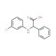(3-Chloro-phenylamino)-phenyl-acetic acid - chemical structure image