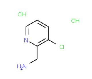 (3-Chloro-pyridin-2-yl)methylamine dihydrochloride (CAS 500305-98-6) - chemical structure image