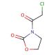 3-(chloroacetyl)-1,3-oxazolidin-2-one - chemical structure image