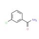 3-Chlorobenzamide (CAS 618-48-4) - chemical structure image