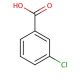 3-Chlorobenzoic acid (CAS 535-80-8) - chemical structure image
