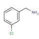 3-Chlorobenzylamine (CAS 4152-90-3) - chemical structure image