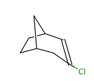 3-Chlorobicyclo[3.2.1]oct-2-ene, mixture of endo and exo (CAS 35242-17-2) - chemical structure image
