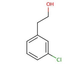 3-Chlorophenethyl alcohol (CAS 5182-44-5) - chemical structure image