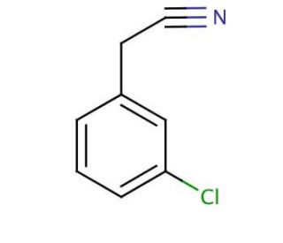 (3-Chlorophenyl)acetonitrile (CAS 1529-41-5) - chemical structure image