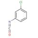 3-Chlorophenyl isocyanate (CAS 2909-38-8) - chemical structure image