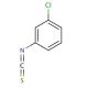 3-Chlorophenyl isothiocyanate (CAS 2392-68-9) - chemical structure image