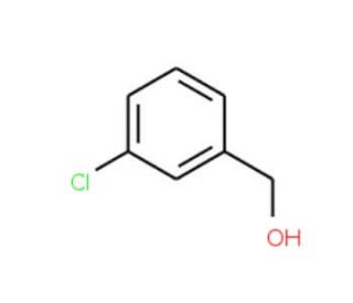 (3-chlorophenyl)methanol (CAS 873-63-2) - chemical structure image