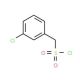3-Chlorophenylmethanesulfonyl chloride (CAS 24974-73-0) - chemical structure image