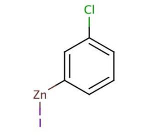 3-Chlorophenylzinc iodide solution (CAS 186000-42-0) - chemical structure image
