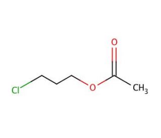 3-Chloropropyl acetate (CAS 628-09-1) - chemical structure image