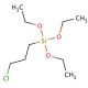 (3-Chloropropyl)triethoxysilane (CAS 5089-70-3) - chemical structure image