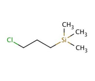 (3-Chloropropyl)trimethylsilane (CAS 2344-83-4) - chemical structure image