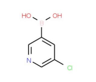 3-Chloropyridine-5-boronic acid (CAS 872041-85-5) - chemical structure image
