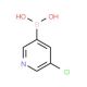 3-Chloropyridine-5-boronic acid (CAS 872041-85-5) - chemical structure image