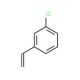 3-Chlorostyrene (CAS 2039-85-2) - chemical structure image