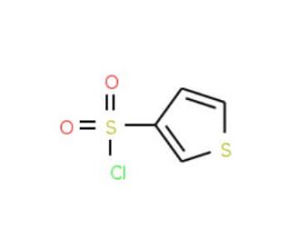 3-(Chlorosulphonyl)thiophene (CAS 51175-71-4) - chemical structure image
