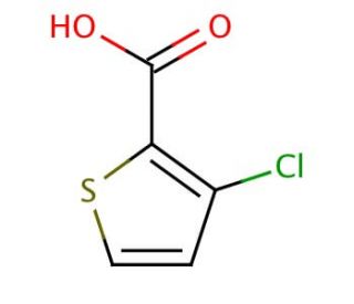 3-Chlorothiophene-2-carboxylic acid (CAS 59337-89-2) - chemical structure image