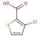 3-Chlorothiophene-2-carboxylic acid (CAS 59337-89-2) - chemical structure image